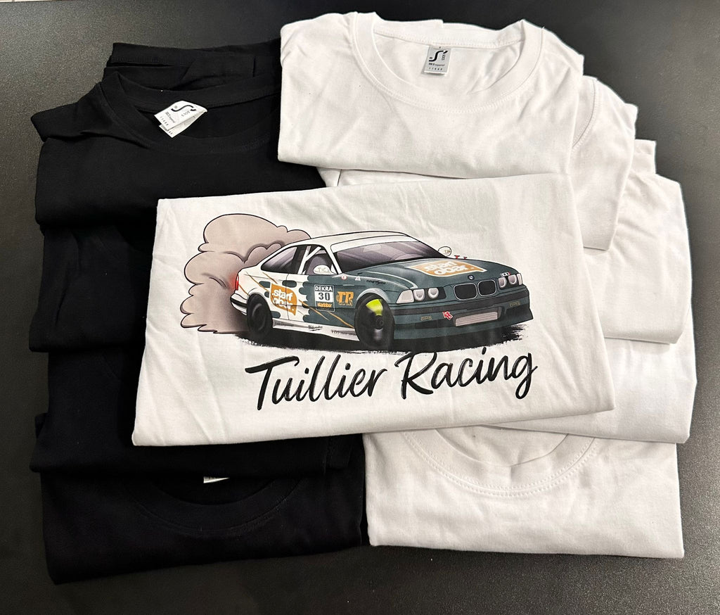 T-shirt manche courte TUILLIER RACING blanc
